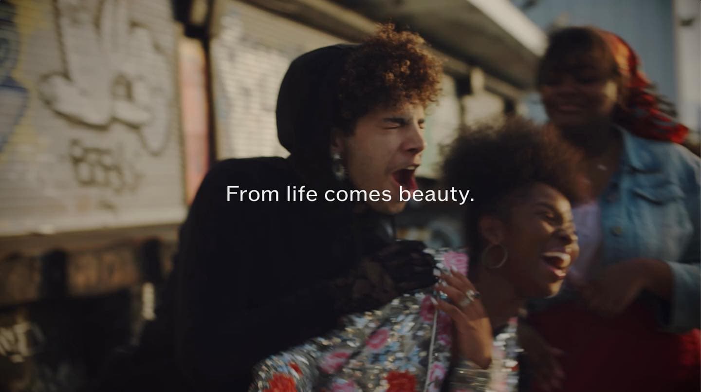 From life comes beauty
