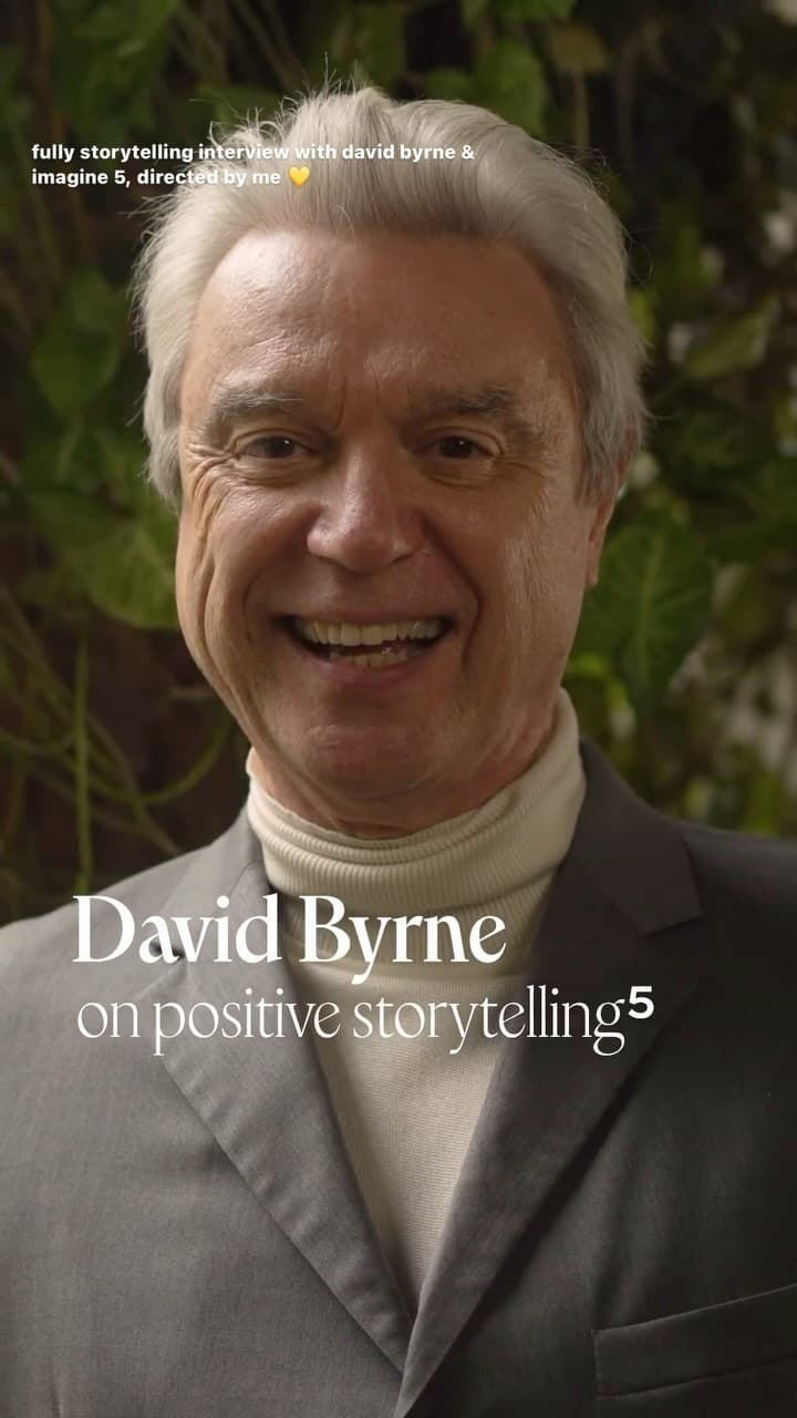 David Byrne for @imagine5_official