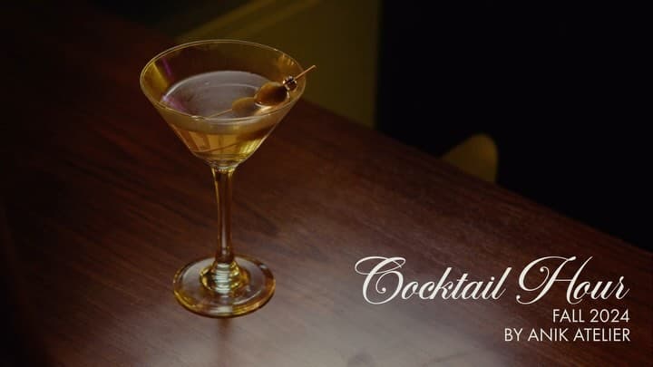 Cocktail Hour by Anik Atelier