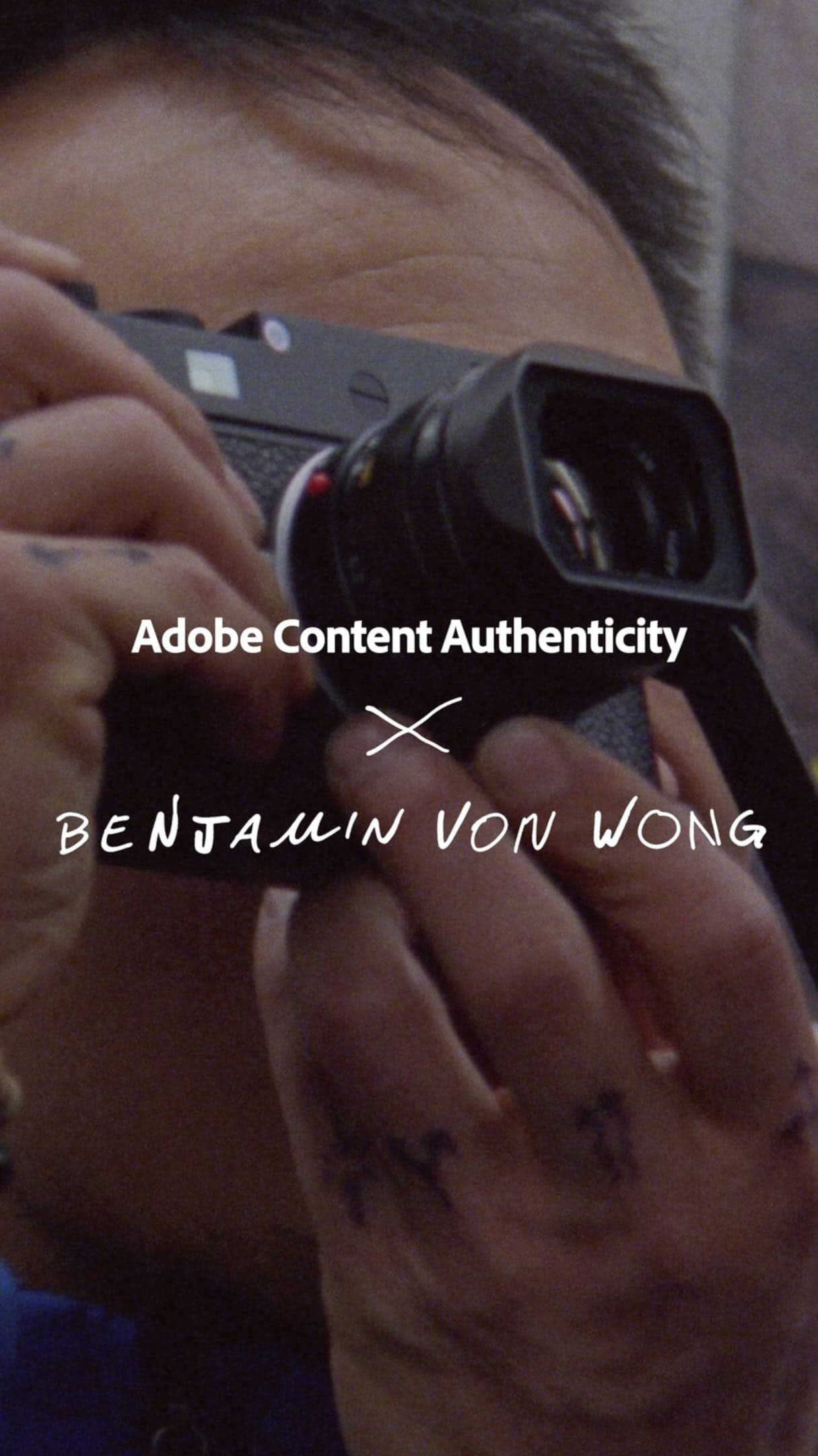 Content Authenticity x Benjamin Von Wong
