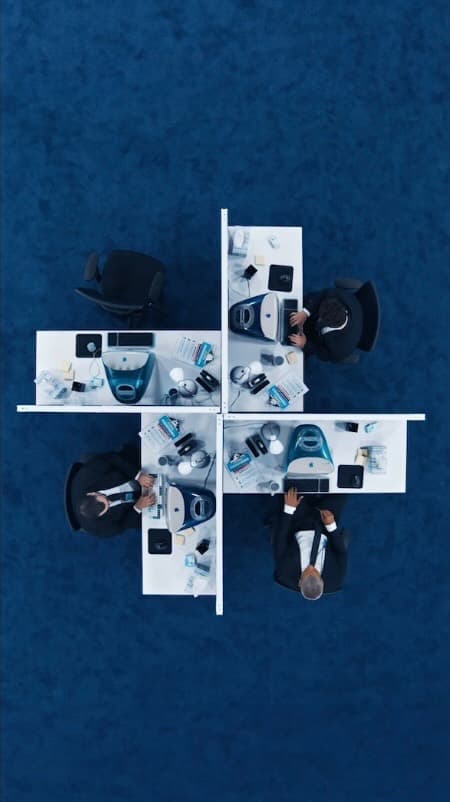 Severance-inspired commercial for Feastables