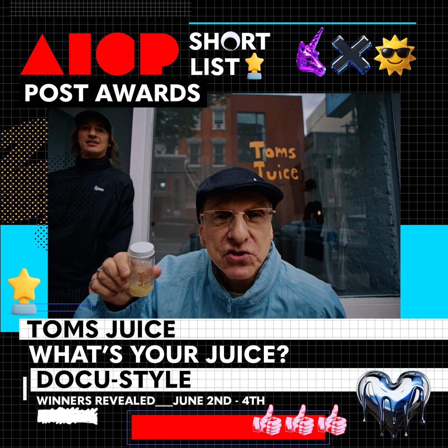project by @everettravens for @tomsjuicenyc